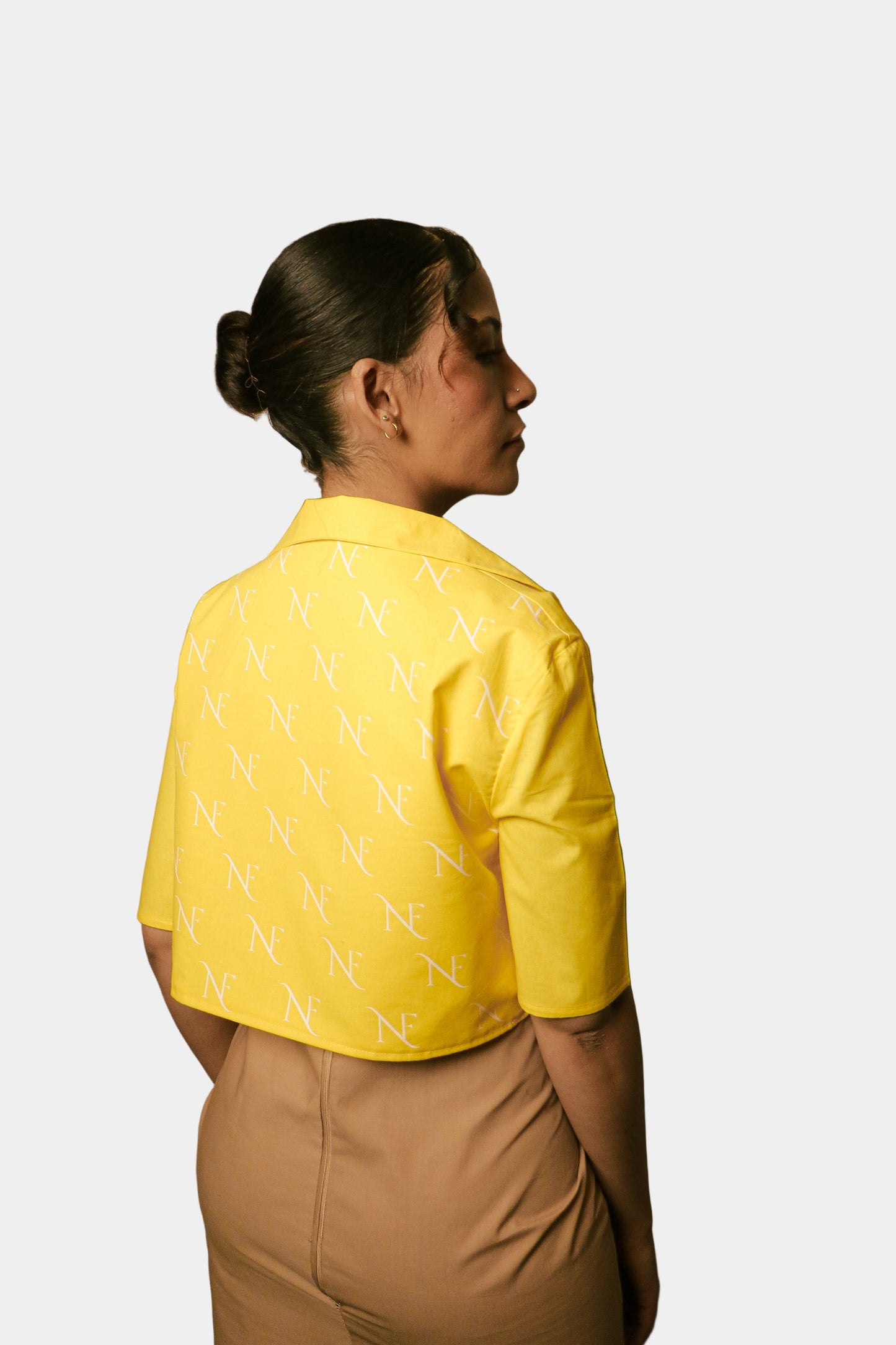 Mocha Mouse Cotton Mini Skirt